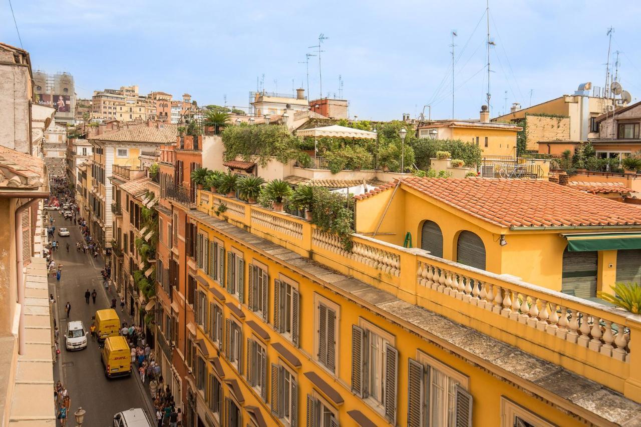 Hotel La Lumiere Di Piazza Di Spagna Rom Exterior foto