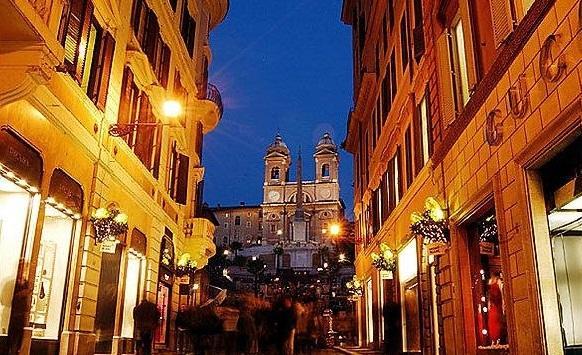 Hotel La Lumiere Di Piazza Di Spagna Rom Exterior foto