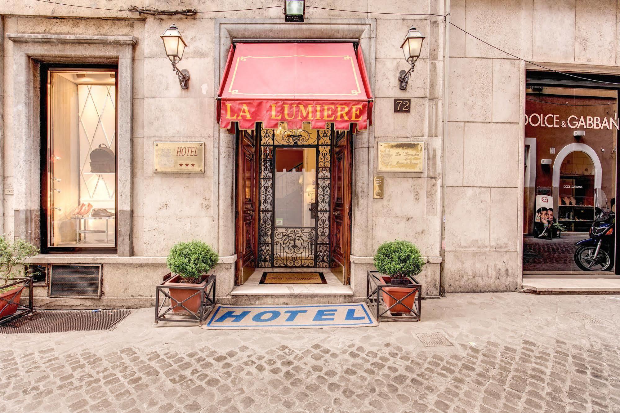 Hotel La Lumiere Di Piazza Di Spagna Rom Exterior foto