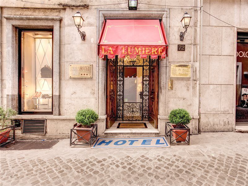 Hotel La Lumiere Di Piazza Di Spagna Rom Exterior foto