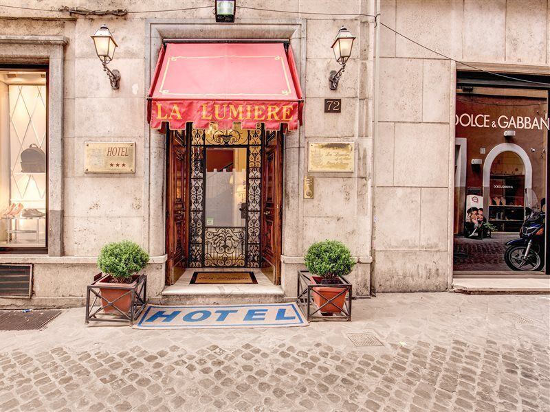 Hotel La Lumiere Di Piazza Di Spagna Rom Exterior foto