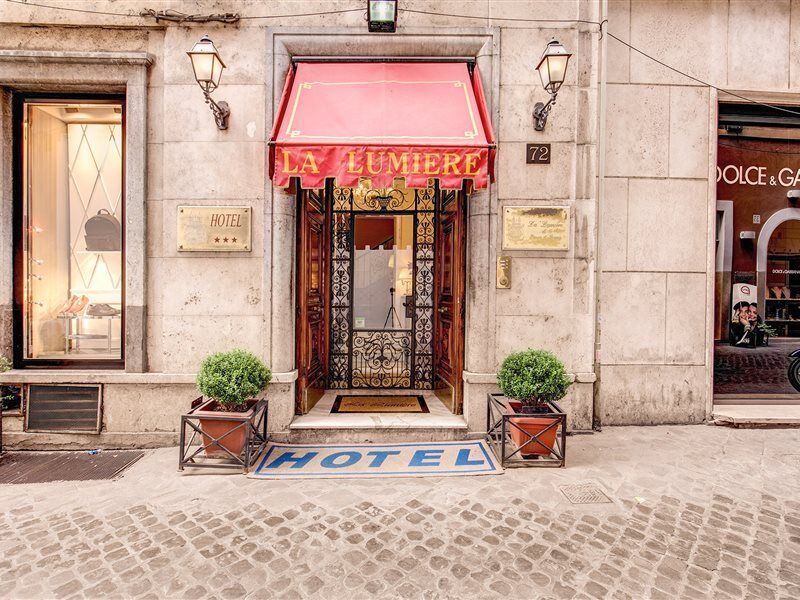 Hotel La Lumiere Di Piazza Di Spagna Rom Exterior foto